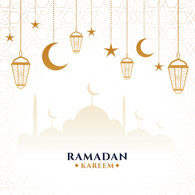 Freepik Elegant Ramadan Kareem Decorative Festival Card Free Vector