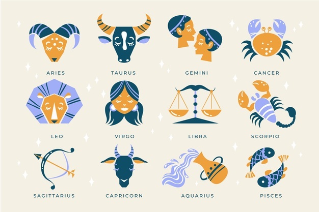 Freepik - Hand drawn zodiac sign collection Free Vector [AI - EPS ...